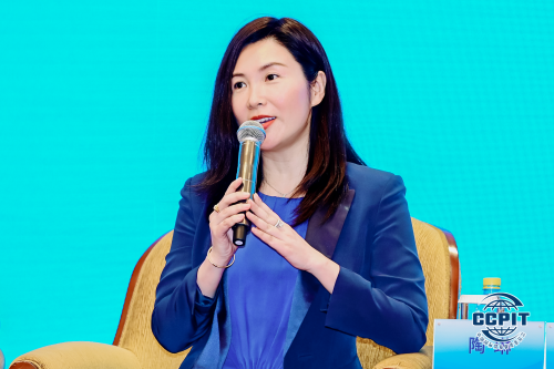 2024全球贸易投资促进峰会,陶琳:特斯拉是中美经贸合作的建设者和受益