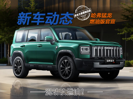 新能源当道下的燃油另类 哈弗猛龙竟反向推出燃油版！