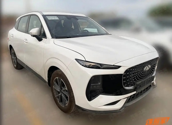 奇瑞瑞虎T13T无伪装谍照曝光 前脸和瑞虎8 PLUS相似