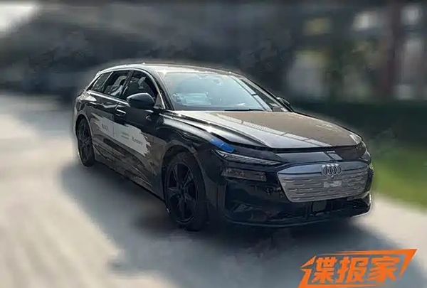 奥迪A6 Avant e-tron国内路试谍照曝光